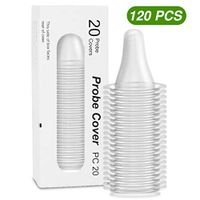 LightsEtc Ear Thermometer Probe Covers, 120 Counts, Refill Caps, Lens Filters for All Braun ThermoScan Models and Other Types of Digital Thermometers Disposable Covers (120 Counts)