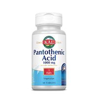 KAL 1000 Mg Pantothenic Acid, 50 Tablets