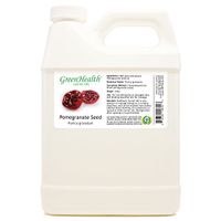 GreenHealth Pomegranate Seed Oil - 32 Fl Oz (946 Ml) Cold Pressed - 100% Pure Carrier Oil