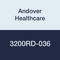 Andover Healthcare 3200RD-036 Coflex Non-Woven Cohesive Self-Adherent Wrap, 15' Length, 2" Width, Red, Latex (Pack of 36)