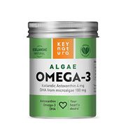 Algae Omega-3 | Vegan Omega 3 DHA Supplement | Icelandic Astaxanthin & Vitamin E | Supports Brain Heart Joints Prenatal Care | Endurance & Recovery | All Natural Vegan Non-GMO Gluten Free |60 Softgels