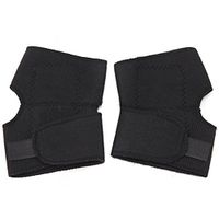 ROSENICE Elbow Support Brace Sleeve Pads Guard Self-Heating Arthritic Pain Relief Sports Injury (Black) - 1 Pair
