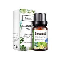 HHoo88 100% Pure Natural Aromatherapy Essential Oils 10ml Aroma Unilateral Essential Oils Set Breathe, Good Sleep, Head Relief, Muscle Relief, Stress Relief, and Health Shield (Bergamot)