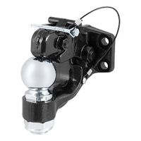 CURT 48200 8 Ton Combo Ball and Pintle - 2 5/16 In Ball Forged by Curt Manufacturing