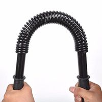 Lexiesxue Power Twister Bar Heavy Duty 30kg Wrist Arm Forearms Chest Exercise Fitness Equipment Spring Strength Training Exerciser Bar dro