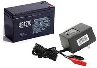 Universal Power Group 12V 7AH Replacement for B.B. Battery 7.2 AH 12V Battery BP Series with Charger