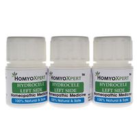 HomyoXpert Hydrocele (Left Side) Homeopathic Medicine for One Month