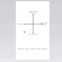 Belated Birthday Card