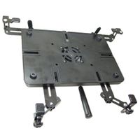 Bracketron Car Truck Van SUV Universal Vehicle Laptop PC Mount works with laptops up to 17" - Attaches to passenger seat bolt using the quick release fitting LTM-MS-525