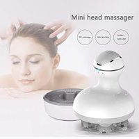 JERKEY Electric Scalp Massager,Head Massager Electric Hair Shampoo Brush for Relaxing and Stimulating Head Massage Battery Powered & Waterproof