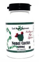 Nopal Cactus 600 Mg* 240 Capsules - Supports Healthy Glucose Levels - Appetitie Suppressant (2 Bottles)