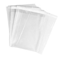 100PCS 9"x 12" Transparent Automatic Sealing Cello/Cellophane Treat Bag Packaging Bags with Self Adhesive Closure for Food Storage Bakery Candies Wrapping Sweets 1.2mil Thick