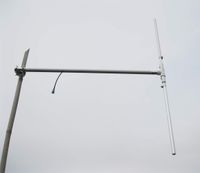 FMUSER DP100 1/2 Half Wave FM Dipole Antenna High Gain Outdoor Antenna 88mhz-108mhz FM Transmitter Antenna for Supporting RF Power Up to 150W