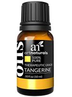 ArtNaturals 100% Pure Tangerine Essential Oil - (.33 Fl Oz / 10ml) - Undilued Therapeutic Grade - Balance Comfort and Cleanse - Citrus