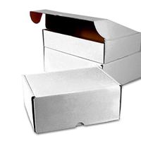 White Shipping Boxes 12" X 8" X 2 3/4" | Quantity: 50