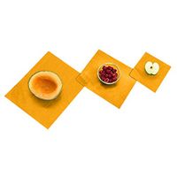 Fine Beeswax Food Wraps Assorted 3 Pack, Eco Friendly Reusable Food Wraps, Sustainable Plastic Free Food Storage (B)