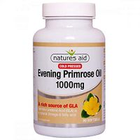 Natures Aid Evening Primrose Oil 1000mg (Cold Pressed) 90 Softgels - 6 Pack