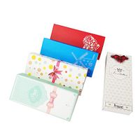 Gift Wrapping Paper Boxes, Gift Box with Drawer, DIY Handmade Box, Sock Panties Gift Box, for Christmas, Birthday, Wedding and Other Party Gift Boxes.5-Pack