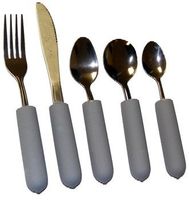 Kinsman Enterprises 11217 Youth Weighted Stainless Steel Youthspoon, Left Hand