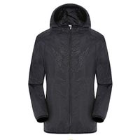BBT-Shop Men's Women Raincoat Jacket Hooded Sweatshirt Outdoor Waterproof Lightweight Blouse Windbreaker Rain Coat Hooded Winter Rain Top Ultra-Light Windproof Zipper Long Sleeve Bicycle Wind Coat