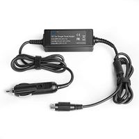 KFD in Car Charger DC Adapter 3 Pin Jack for 90W Resmed S9 Series Res Med IPX1 CPAP Machine S9 H5i REF 36003 369102 R360-760 DA-90A24 CPAP 36970 S9 Elite Machine S9 Escape Machines US Power Supply