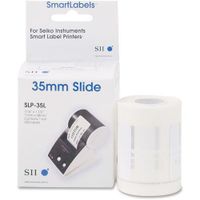 SLP-35L Seiko Slide Label - 1.5" Width x 0.43" Length - 300/Roll