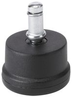 Safco Products 5138 Nylon 2" Glides for Apprentice II, Trenton, Precision, Office Stool, Task Master, sold separately, Black