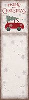 Primitives By Kathy 2.75 Inches x 9.50 Inches Magnet Paper Home For Christmas List Notepad Gift Accessory