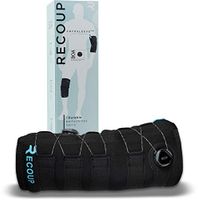 Recoup Cryosleeve [ Leg ] Ice Compression Sleeve for Muscles & Joints, Freezer Activated, Zero-Mess Cold Pack, Great for Sports Recovery, Injuries, Natural Pain Relief (Small)