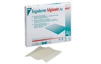 3M Calcium Alginate Dressing with Silver Tegaderm Alginate Ag 4 X 5" Rectangle Sterile (#90303, Sold Per Piece)