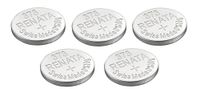 Renata Watch Battery Swiss Made Renata 373 or SR916SW 1.5V (5 Batteries, 373 or SR 916 SW)
