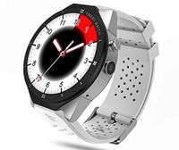 Bond KW88 Pro 3G Smart Watch Phone 1.39inch Android 7.0 MTK6580 Quad Core 1.3GHZ 1GB RAM 16GB ROM Smart Watch Heart Rate (White)