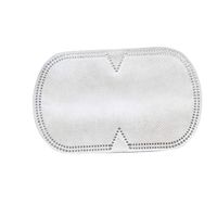 Roisay Mask Filter-Slice,5 Layers Non-Woven Replacement Filter for Protective Face Masks Breathing Insert Masks Gasket (20 PCS)
