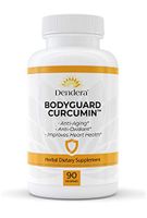 Dendera Naturally Bodyguard Curcumin - Strictly 95 Percent Curcuminoids with Black Pepper - Honest Herbal Supplement for Pain Relief, Inflammation, Joint Support - Clean Label - 90 Veg Capsules