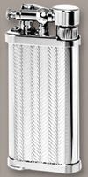 IM Corona Old Boy Silver Herringbone Pipe Lighter