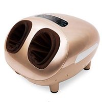 MEI All-Round Foot Massager, Golden Electric Heated Foot Massage Machine