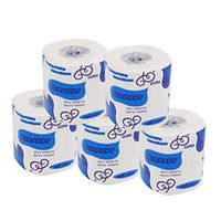 Ultra Soft White Toilet Paper, 3 Ply Comfort Care Bath Tissue, 6 Family Mega Rolls - Highly Absorbent - Fit Into Standar Hand Towel Dispensers, for The Washroom, Kitchen Workshop