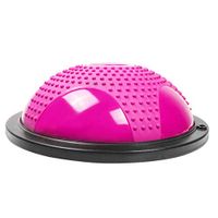 Lana Yoga Balance Ball, Explosion-Proof Fitness Massage Hemisphere Pola Pilate Gym Coach Rehabilitation 3 Colors (Color : C)