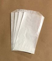 JJHP - 100 Flat Glassine Bags - Not Wax - 3" x 5 1/2" - Small - FDA Compliant for Crafts and Treats (3 x 5.5 Off-White)
