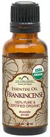 US Organic 100% Pure Frankincense Essential Oil - USDA Certified Organic - 30 ml - Improved caps and droppers, Use Topically or in Diffuser - Perfect for Aging Skin - Suitable for All Skin Types