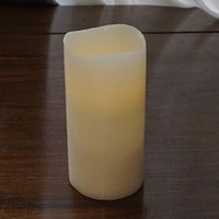 Brite Star Battery Operated LED Vanilla Candle, 3 by 6-Inch