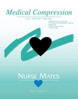 Nurse Mates Women's Medical Compression Pantyhose Black E