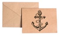 Anchor Kraft Stationery Note Card Set