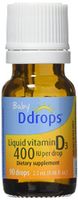 Ddrops Baby 400 Iu Vitamin D3 Drops, 90 Count (Pack of 3)