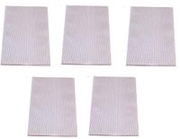 (5) 8" x 11" Match Strike Paper Striker Sheet Adhesive Back Survival Emergency Brown (5 Honeycomb Brown)