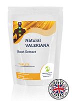 Pure Valeriana Root Extract Concentrate Natural Herb Health Food Supplement Vitamins 90 Tablets Sleeping Pills Anti-Stress Insomnia by Healthy Mood
