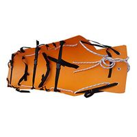 WDDMFR Emergency Rescue Stretcher,Portable Stretcher with Storage Bags for Wounded and Sick Transport- Orange