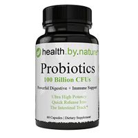 Extraordinary Potent, Fast Acting Probiotic 100 Billion CFU Digestive Health & Immune Support HIGH Potency w/Prebiotic Blend, Enhance survivability