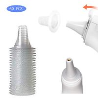 60Pcs Dedicated Disposable Thermometer Probe Covers for All Braun ThermoScan Models