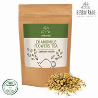 100% Pure Roman Chamomile Flower (Anthemis nobilis) Dried Natural Wildcrafted Herbal Tea (Loose) 3 oz / 90gr by Teliaoils in Resealable Pouch
